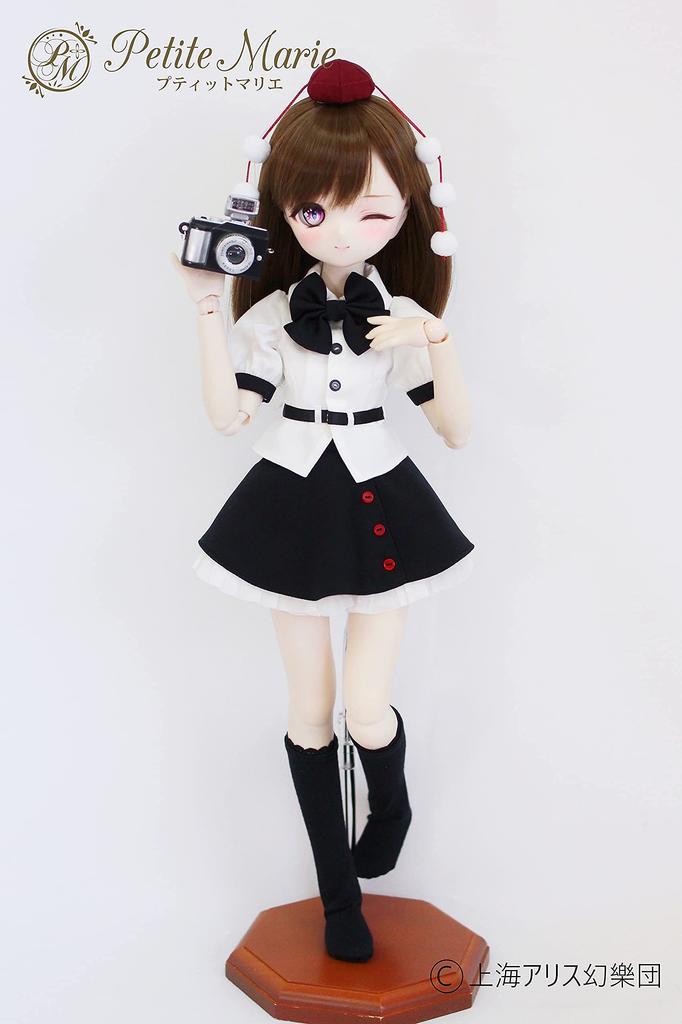 MSD MDD Compatible All Season Touhou Project Shameimaru Aya Shameimaru Tengu Kimono Formal Dress Costume 40cm Doll BJD Doll Clothes not [Petite Marie]