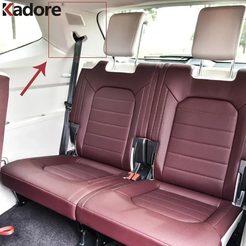Car Rear Roof Audio Speaker Cover Trim For Volkswagen VW Teramont Atlas 2017-   Carbon Fiber Interior Accessories
