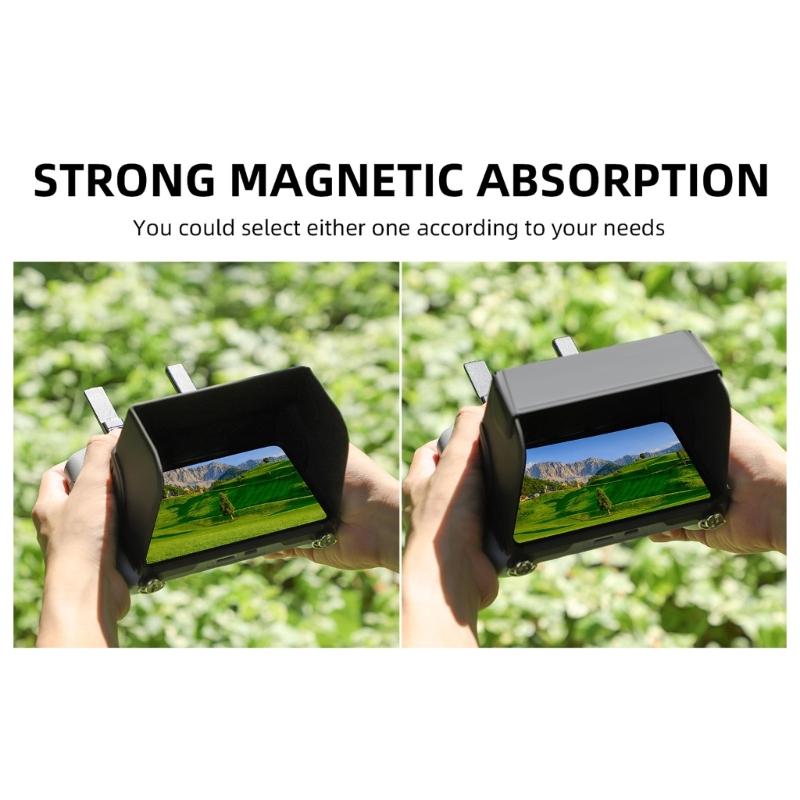 Silicone Sun Hood Sun Block for Air 3 RC2 Remote Control Protector Anti Glare Sunshade