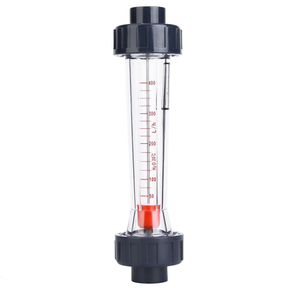 LZS 20 (D) ABS Plastic Tube Type Liquid Flowmeter High Accuracy Wate Flowmeter 40 400L H