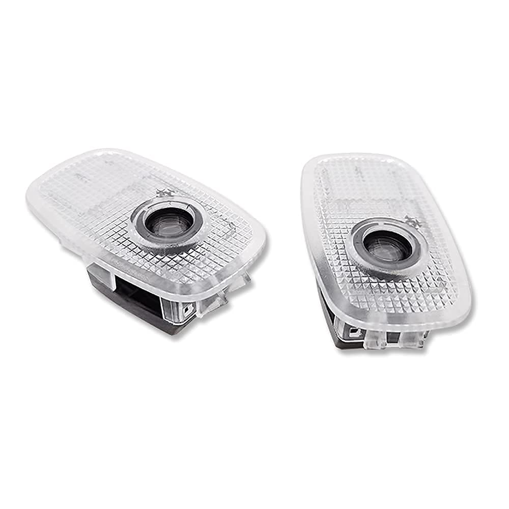 Set of 2 Courtesy Lamp Car Courtesy Light LED Logo 02 Benz new coupe