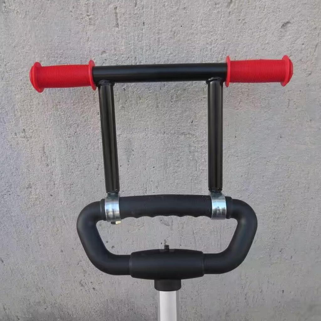 Cart Push Handle Ergonomic Replacement Trolley Handle Wagon Trolley Cart Attachment