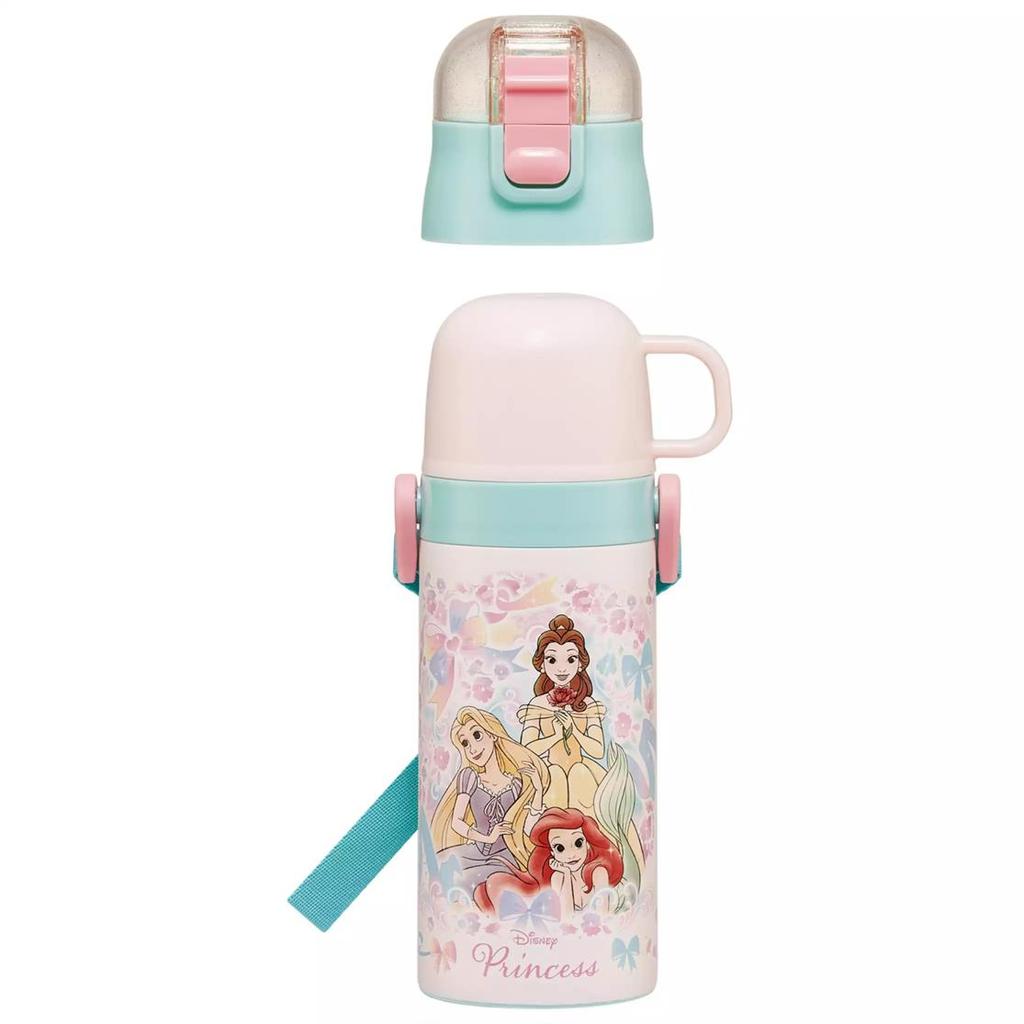 Disney Disney Princesses 2WAY Stainless Steel Bottle for Kids Japan NEW