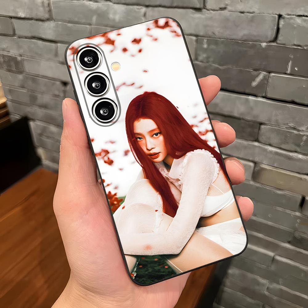 

Singer J-Jennie Phone Case For Samsung A25 A13 A33 5G A54 A36 A35 A56 A52 A14 Shockproof Soft Cover Samsung A15