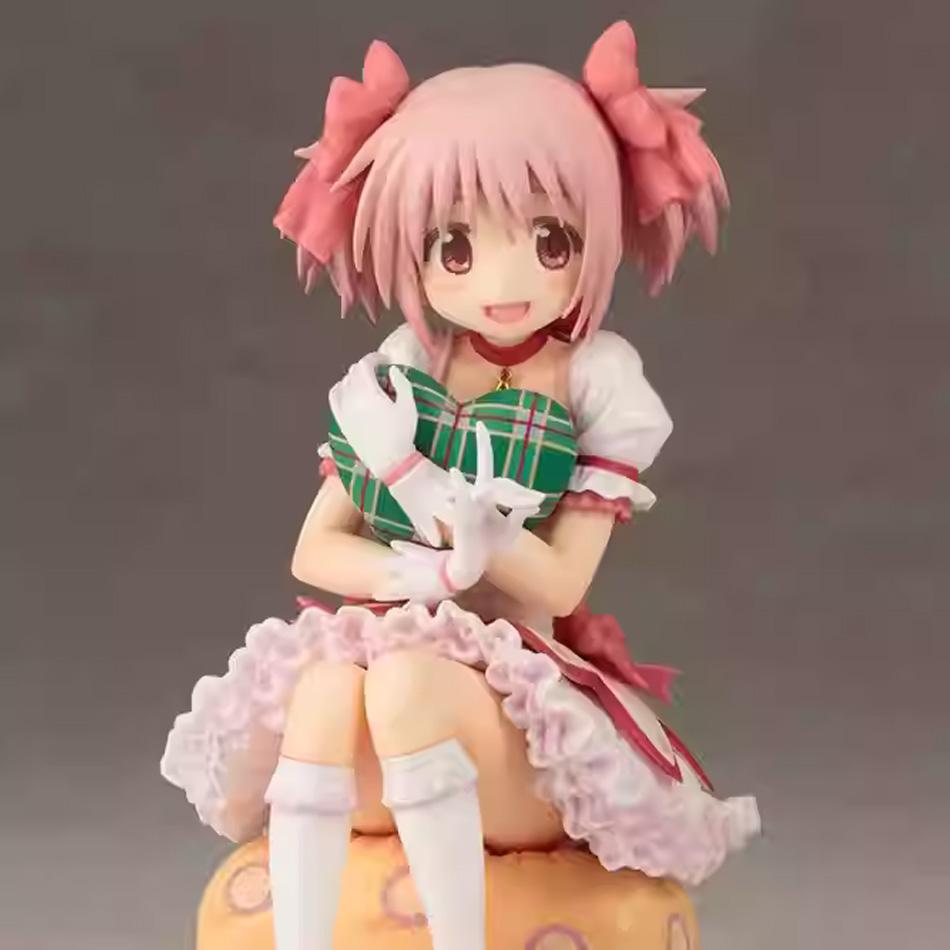 Anime Puella Magi Madoka Magica Aniem Figure Kaname Cute Models Figurines Ornaments Exquisite Toy Collection Otaku Gifts