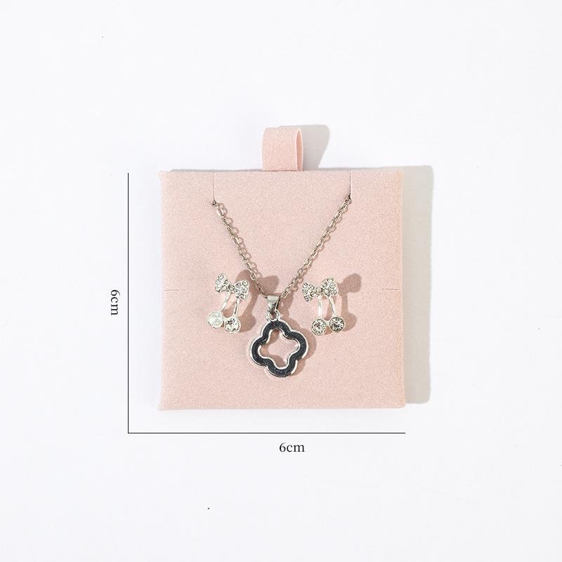 Microfiber Double-Sided Snap Jewelry Bag – Anti-Oxidation Storage for Necklaces & Pendants