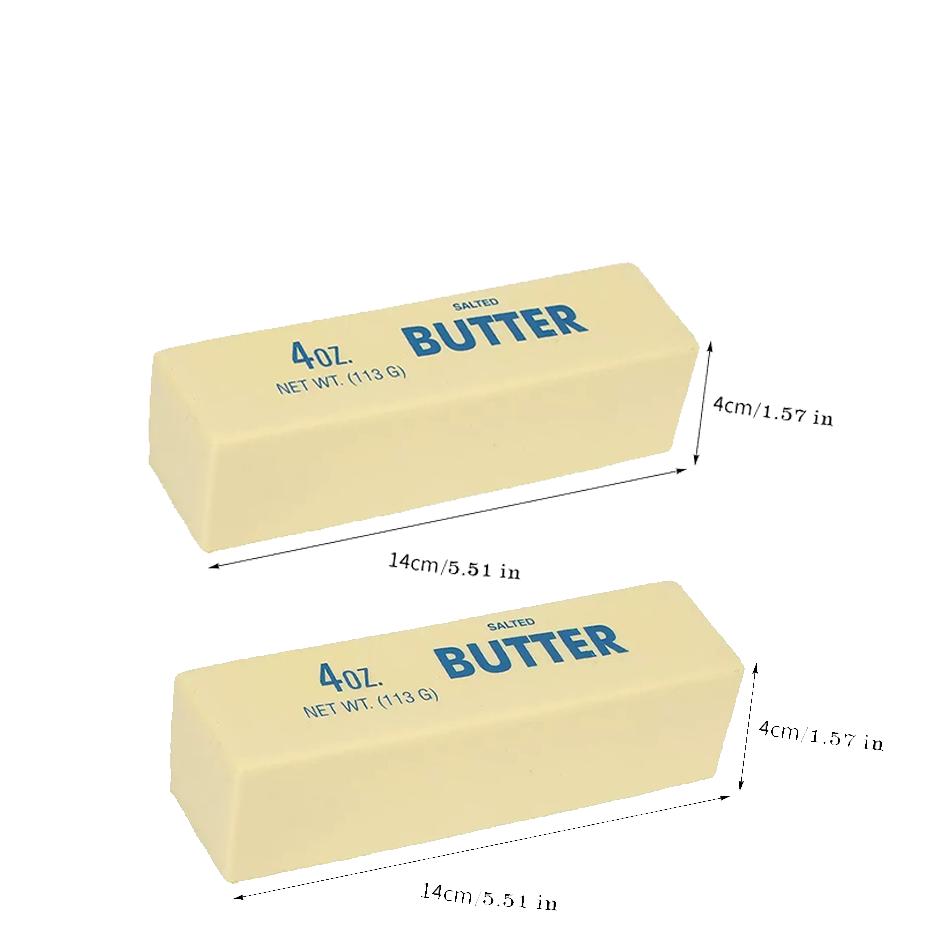 Butter Stick Slow Rising Squishy Toy Squeeze Fidget Brick Bar Anti-Stress Hand Relax Gift For Stress Relief And Entertainment