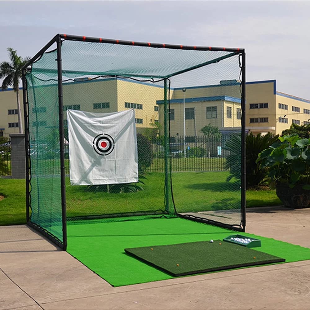 3M X 3M Golf Practice Net, Sports Net, Large Golf Driving Range Net, Swing Practice Net, Home, Garden, Garage, Baseball, Tennis, Soccer, Pitching