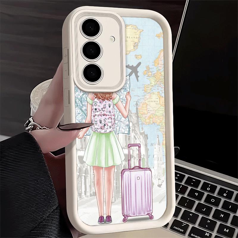 Phone Case for Samsung Galaxy S26 S25 Ultra S24 FE Best Friends Forever Girls Shell S23 Plus S22 + S21 S20 5G Soft Silicone Fund