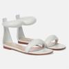 Fashion Brand Design Zipper Flat Bottom Sandals 2025 Summer New Low Heel Round Head Lady Slippers European American Style Women's Shoes