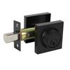 Zinc Alloy Passage Door Lock, Extended Flat Key Dead Latch, Single Tongue Mechanical Lock for Hotel & Apartment Projects