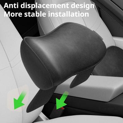 Lower Back Pillow Soft Car Seat Lumbar Support Non-slip Car Back Cushion For Long-Distance Driving Car Chair Back Relief