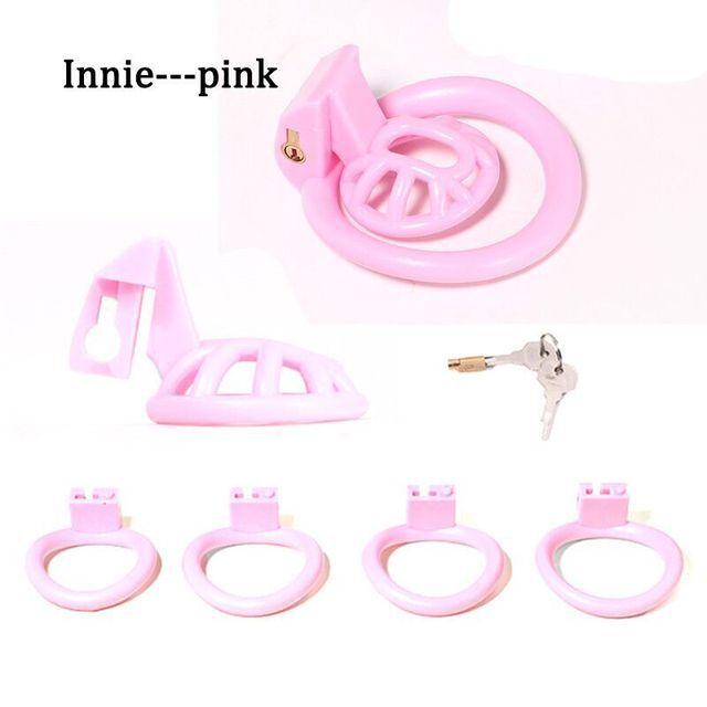 Super Small Penis Ring Sissy Chastity Cage Locked In Lust Male Chastity Device Cock Cage BDSM Sex Toys For Men Gay