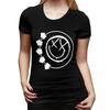 Blink Eyes 182 Times TShirt for Women Crew Neck Streetwear T Shirts Womens Short Sleeve Summer Clothes Tops