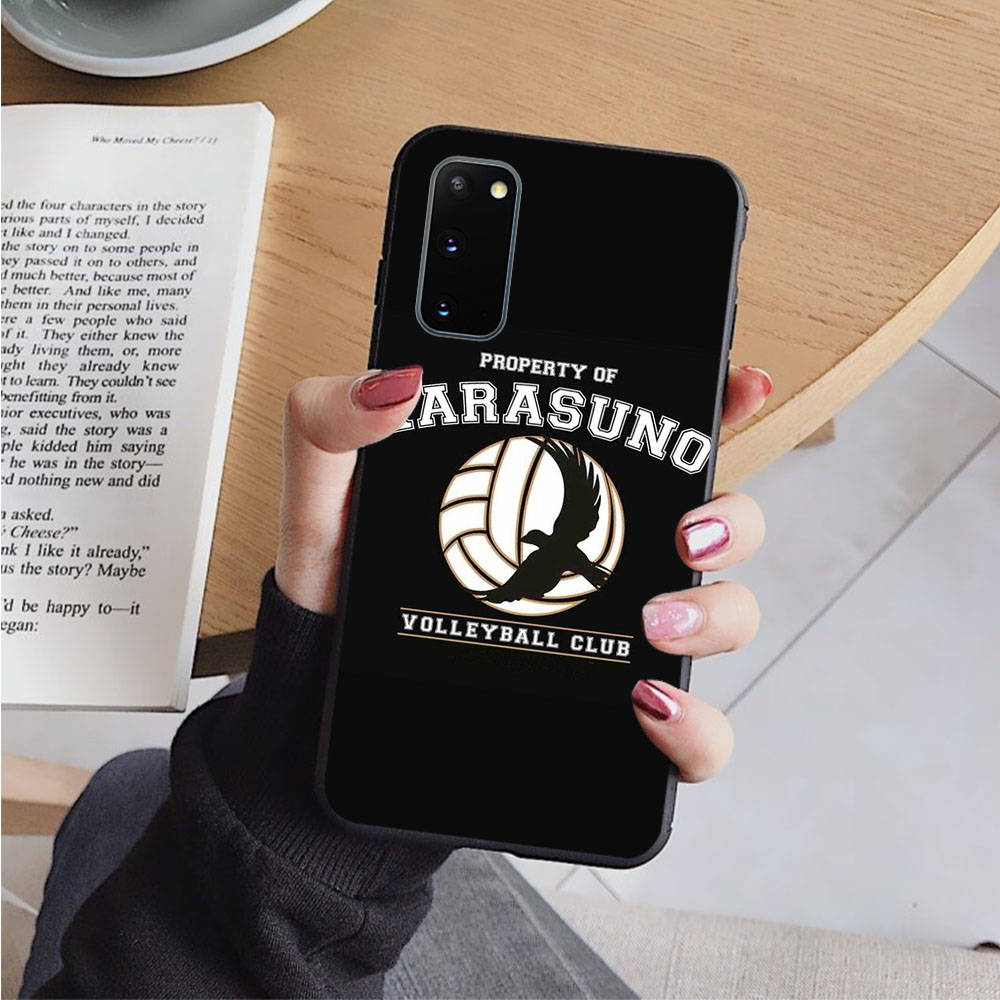 

Чехол AD72 Haikyuu черный для iPhone 16 15 Plus 14 13 12 11 Pro 8 7 6S SE 5S X XR XS Max Realme C30 C33 C31 9I Huawei Y8P Y9 Sofe Cover iPhone 12 гагат