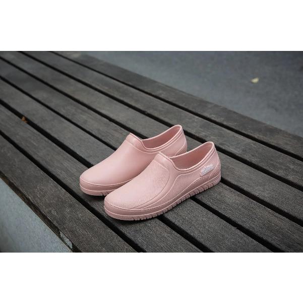 Men's Rain Shoes Leather Top Thick Sole High Top Anti Slip Water Shoes Outdoor Mountaineering Plush Warm Boots Work Safety Boots