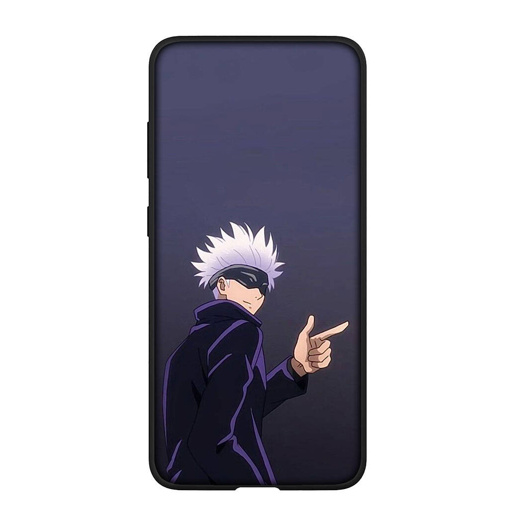 Pouzdro na telefon pro Samsung Galaxy S25 S23 S22 S24 Ultra FE A05 A06 A15 A16 A36 A37 A35 A54 A55 A56 A57 A25 A26 A53 Komiksy Jujutsu Kaisen Gojo Satoru Kryt