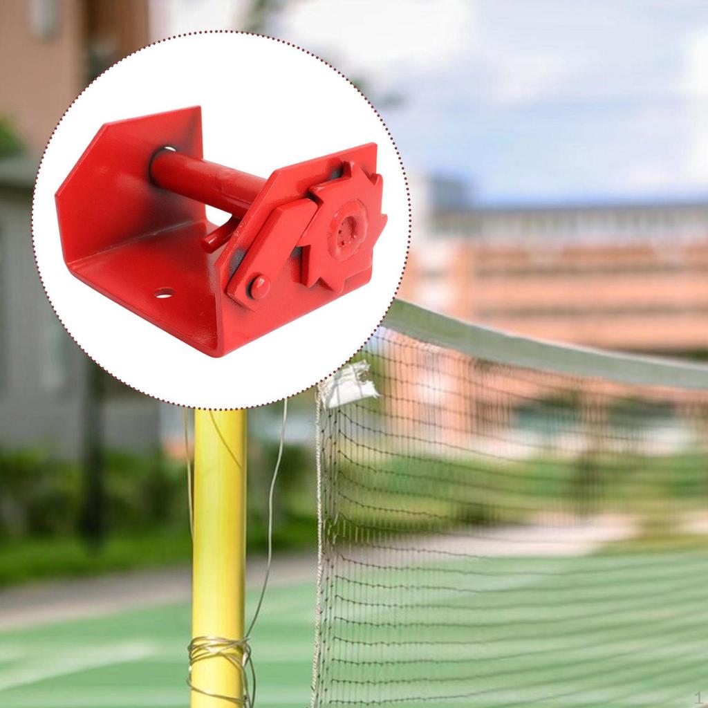 Volleyball Net Tensioner Badminton Pole Easy Setup Attachment Training Equipment