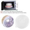 Microwave Oven Special Heating Oilproof Cover Plastic Sealing Cover Refrigerator Dish Lids (L)