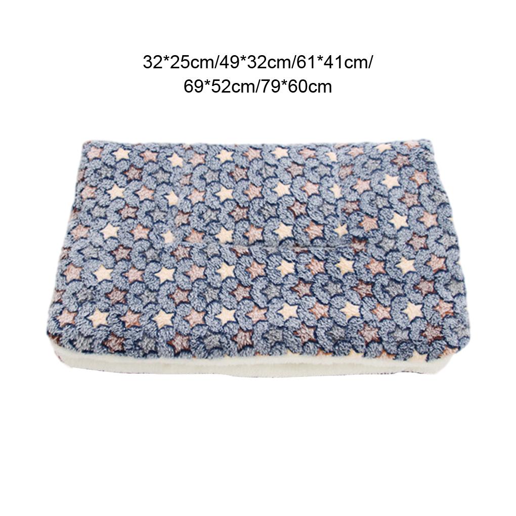 Flannel Thickened Dog Bed Mat Soft And Comfortable For Pet Pet Sleeping Mat Warm Pet Mat Cat Bed Mat