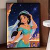 Disney Jasmine Princess Diamond Paint Painting Art Kit Handmade DIY5D Home Decor Gift