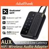 Transmitter Bluetooth Aptx Audio Receiver 35mm Aux Aptxadaptive Adhdll Aac Hifi Multipoint Wireless Adapter For Tv Pc Car