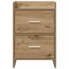 Nightstands 2 pcs Artisan Oak 40 x 30 x 60 cm Engineered Wood