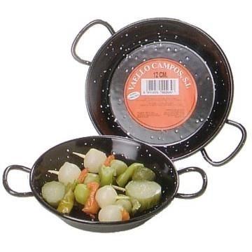 Plat À Tapas - VAELLO - 34 Cm - Émail - Compatible Lave-vaisselle - Style Classique