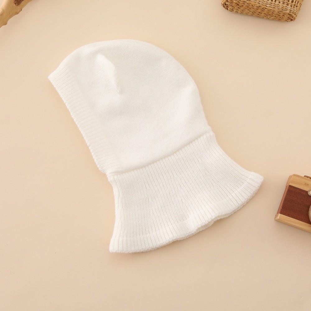Woolen Knit Baby Knit Cap Thickened Warm Ear Protection Cap  for 2-6 Y Boys and Girls