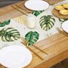 Green Plant Series Printed Table Flag Linen Home Decoration Table Table Cloth Cabinet Tea Table Decorative Cloth
