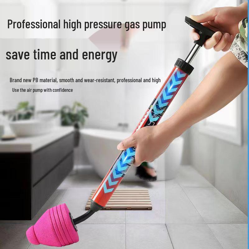 High-Pressure Toilet and Sewer Unclogger