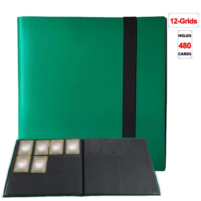 160/360/480 Cards Capacity Pocket Holder Binders Albums For Game Card Book Sleeve Holder PP Cover Ideal For Basketball Cards NEW