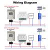 Smart Tuya Wifi Energy Meter Solar PV System Power Production Consumption Bidirectional Monitoring Meter 80A AC100-240V 50/60HZ