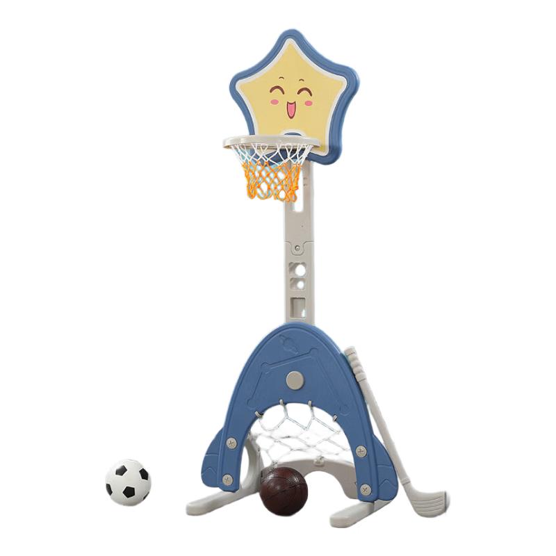 Baiduoyang 3-in-1 Adjustable Kids Sports Stand