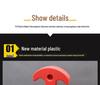 80cm Reflective Tumbler Warning Post - Removable Road Barrier Guardrail & Anti-collision Post