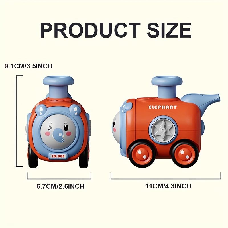 4Ppcs Press and Go Car Toys Racing Cars, Play Vehicle Set, Push Go Friction Car Toys for Birthday Christmas Gifts