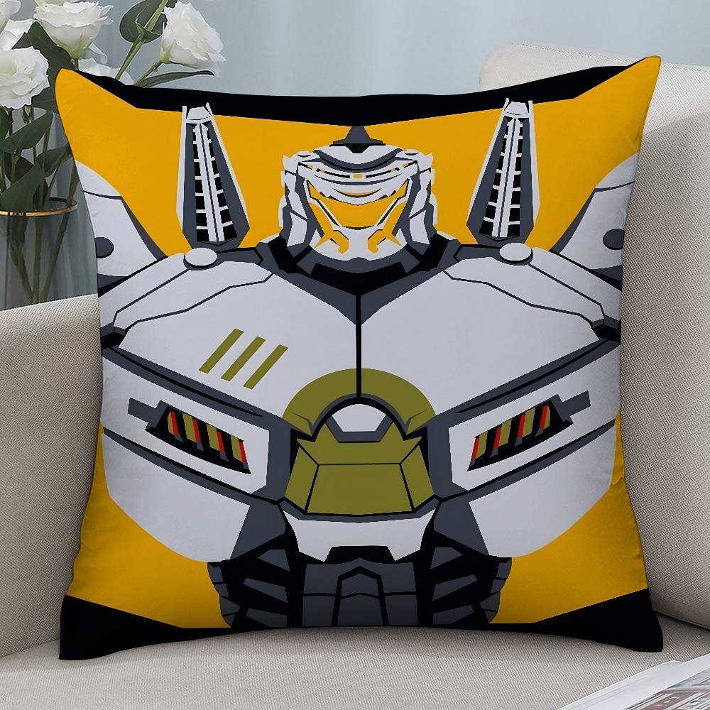 Cool P-Pacific R-Rim Meka Pillow Case Short plush Double-sided Print Square Throw Pillow Covers Sofa Home Cushion Decor