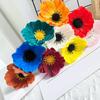 Künstliche Blume Fake PU Blumiger Stiel Real Touch Kunstseide Blumenstrauß für Hochzeitsfeier Dekoration Blumengestecke Haus Tischmittelstücke