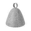 Felt Sauna Hat Sauna Hats Hair Turban  Thicken Wool Felt Shower Cap Dry Sauna Cap for Man Bathroom Accessories XYM005