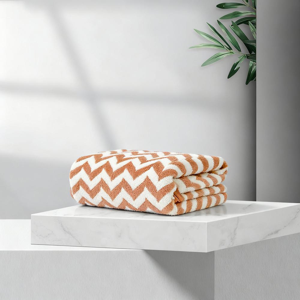 Wheat Ear Towel and Bath Towel, Fast Drying and Super Absorbent, Ultra-soft Plush Bath Towel, Suitable for Home Use, Spa, Travel