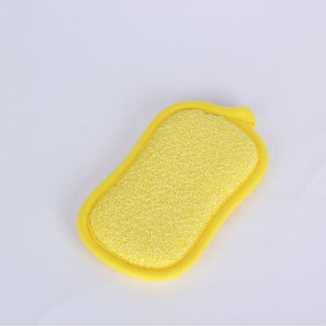 8-Shaped Double-Sided Wave Dishwashing Sponge & Scrubber Cloth
