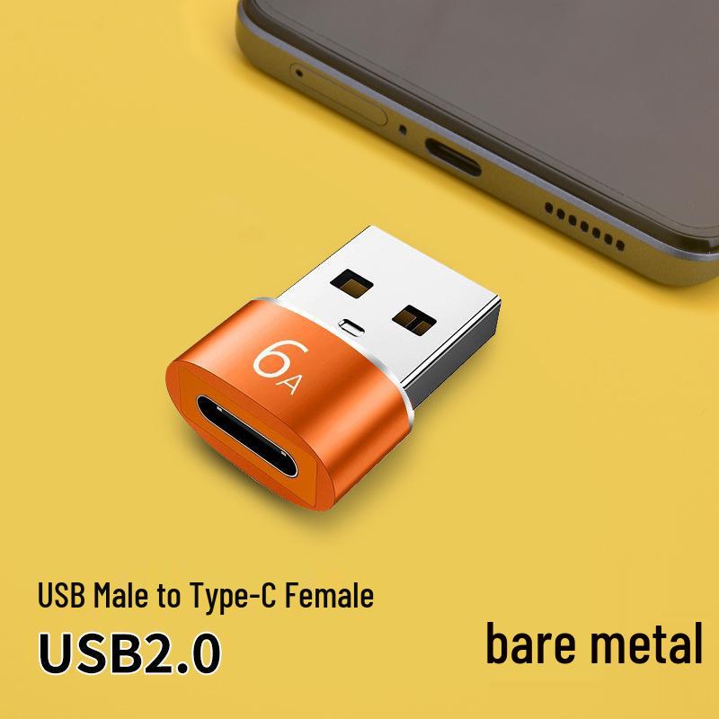 

Адаптер-кабель USB-C 3.0 (мама) - USB-C (папа) для зарядки PD и передачи данных, 6А