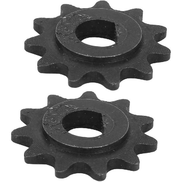 Socobeta T8f Sprocket 10t 2PCS 5x5x3 2PCS E Scooter Electric Sprocket Drive Pinion 11 Tooth Chain 25h High Motor Gear