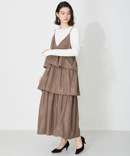 Oriental Traffic R-3202 Women's Black Pumps with a 5cm Heel, Jumping Design, Comfortable Walking, Comfortable Fit, Cushioned Heel, Size 22.5cm, Busine