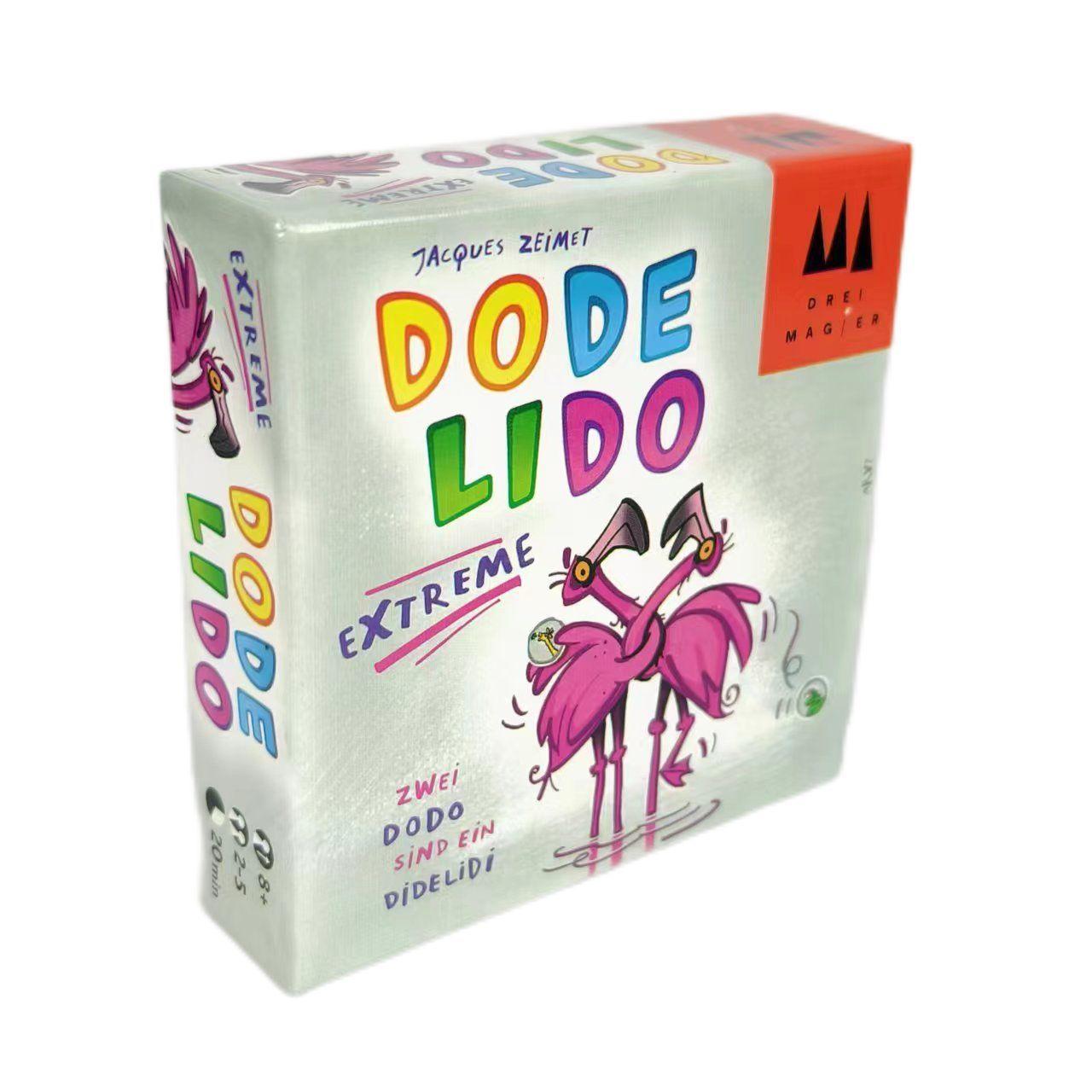 

Испытайте себя и получайте удовольствие от английской версии карточной настольной игры DODELIDO