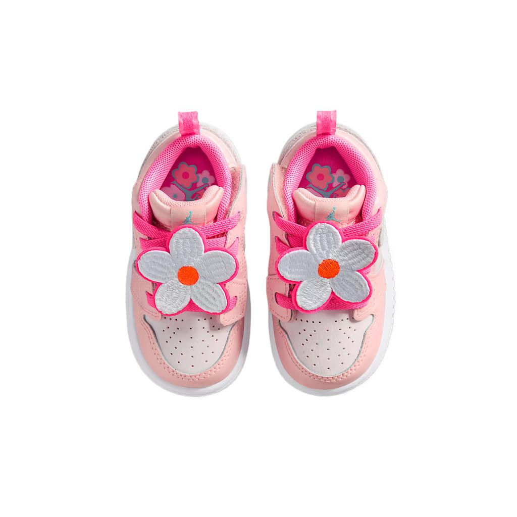 Air Jordan Jordan 1 Low Alt Se TD Pink Glow Baby Sneakers Pink-Bloom Hyper-Orange Light-Aqua II0593-600