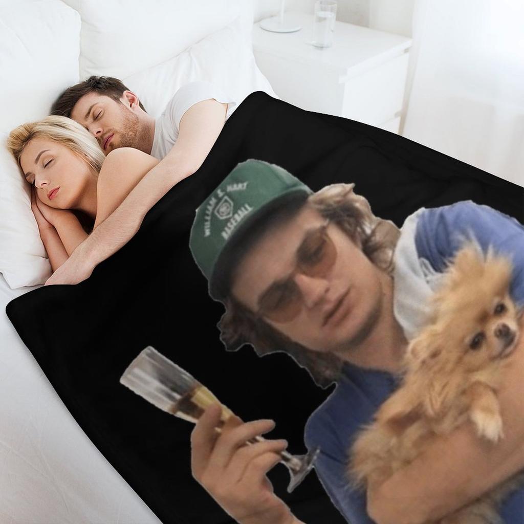 Joe Keery Classic . Throw Blanket bed plaid Vintage Soft Plaid Warm Blankets