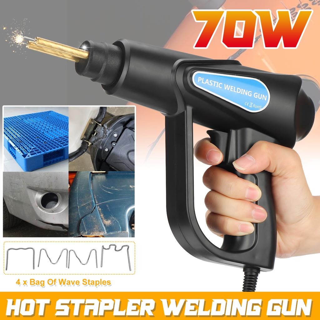 110-220V 70W 4 Wave Car Bumper Repair Kit Plier Staples Welding Repairing Machine Hot Stapler Plastic Welding Machine