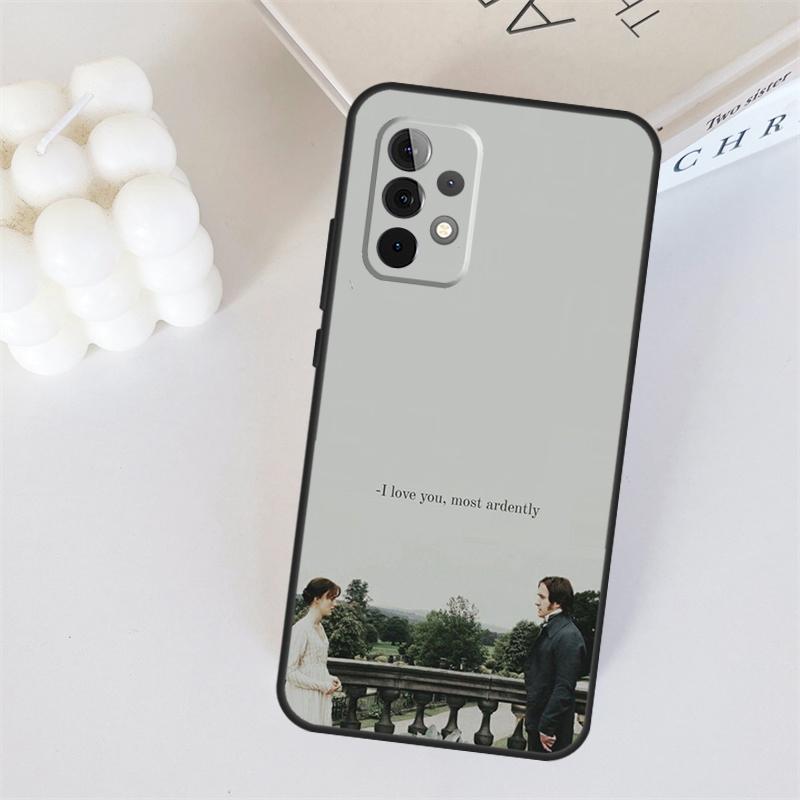 Pride And Prejudice Jane Austen For Samsung Galaxy A22 A32 A52 A54 A14 A16 A26 A36 A56 A55 A35 A05 A06 A15 A53 A33 A13 Case