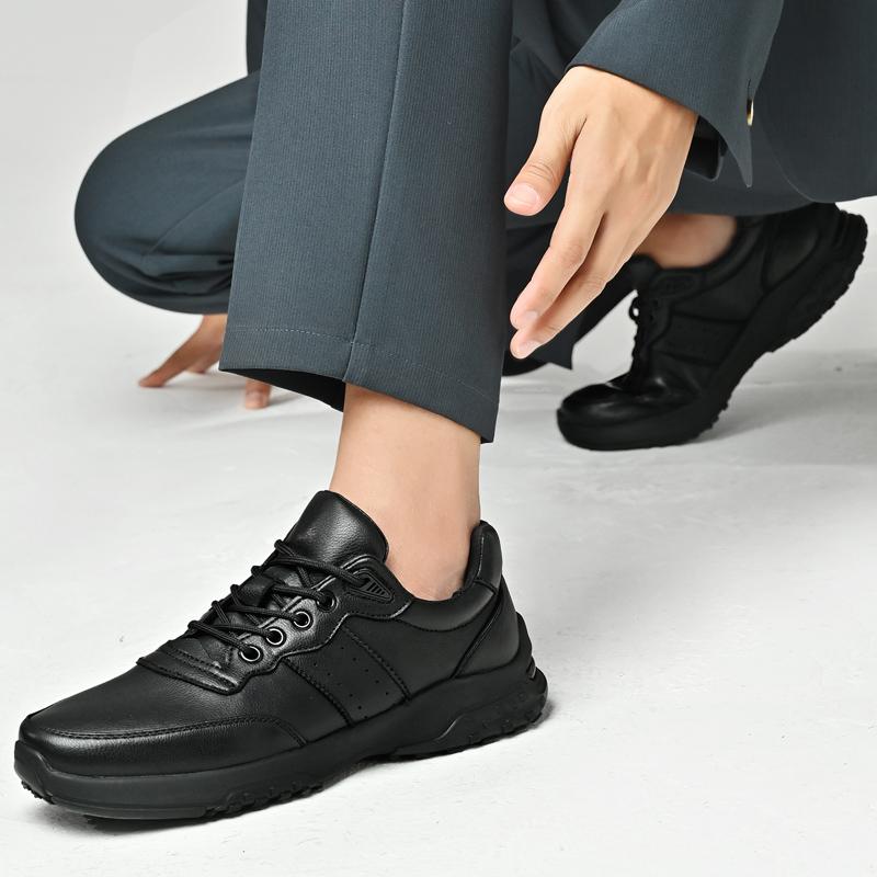 Fashion Men's Handmade Leather Shoes Formal Business Shoes Casual Sneakers